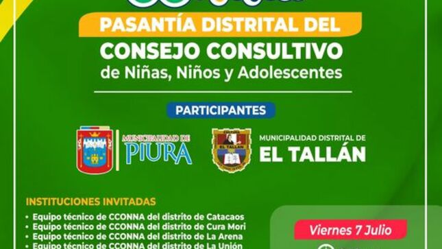 Pasantía Distrital del Consejo Consultivo de Niñas, Niños y Adolescentes
