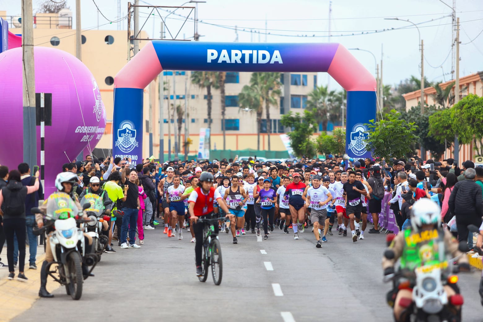 Éxito rotundo: Todo el Callao corrió