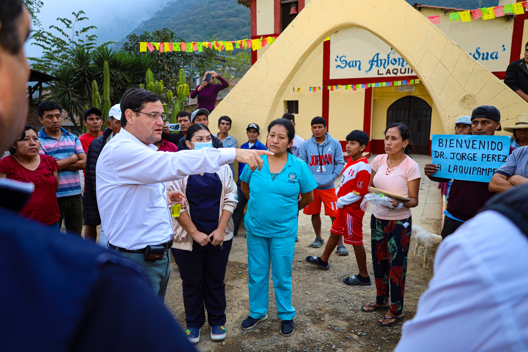 Geresa y educación verán pedido de pobladores de Laquipampa en Inkawasi