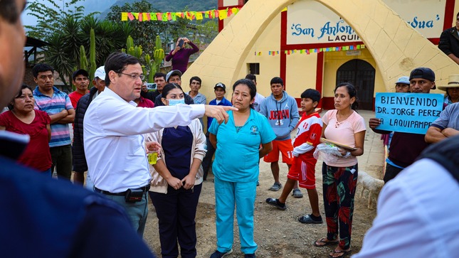 Geresa y educación verán pedido de pobladores de Laquipampa en Inkawasi