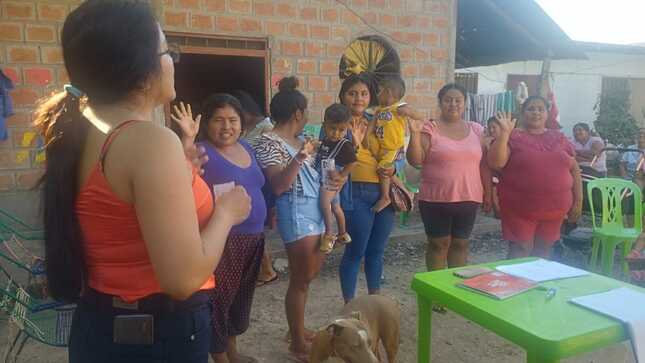 AL DISTRITO DE SAN RAFAEL SE INCLUYERON COMITES DE VASO DE LECHE. 