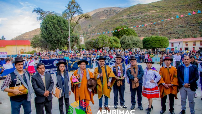Poblaciones de Aymaraes, Antabamba y Grau se benefician con nuevo centro de salud mental y hogar protegido en Chalhuanca inaugurado por el Gobernador Percy Godoy y Ministro de Salud