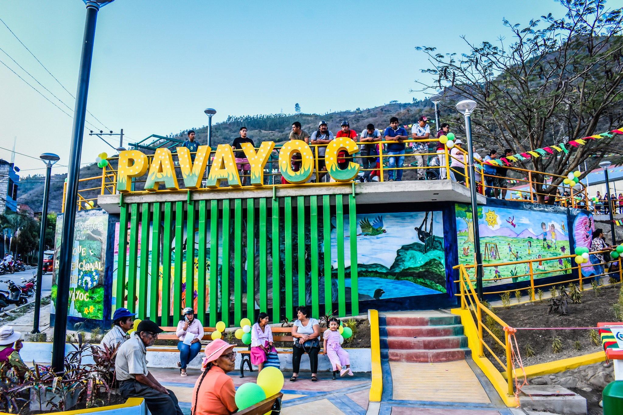 Pavayoc da la bienvenida a su nuevo espacio público de recreación y esparcimiento