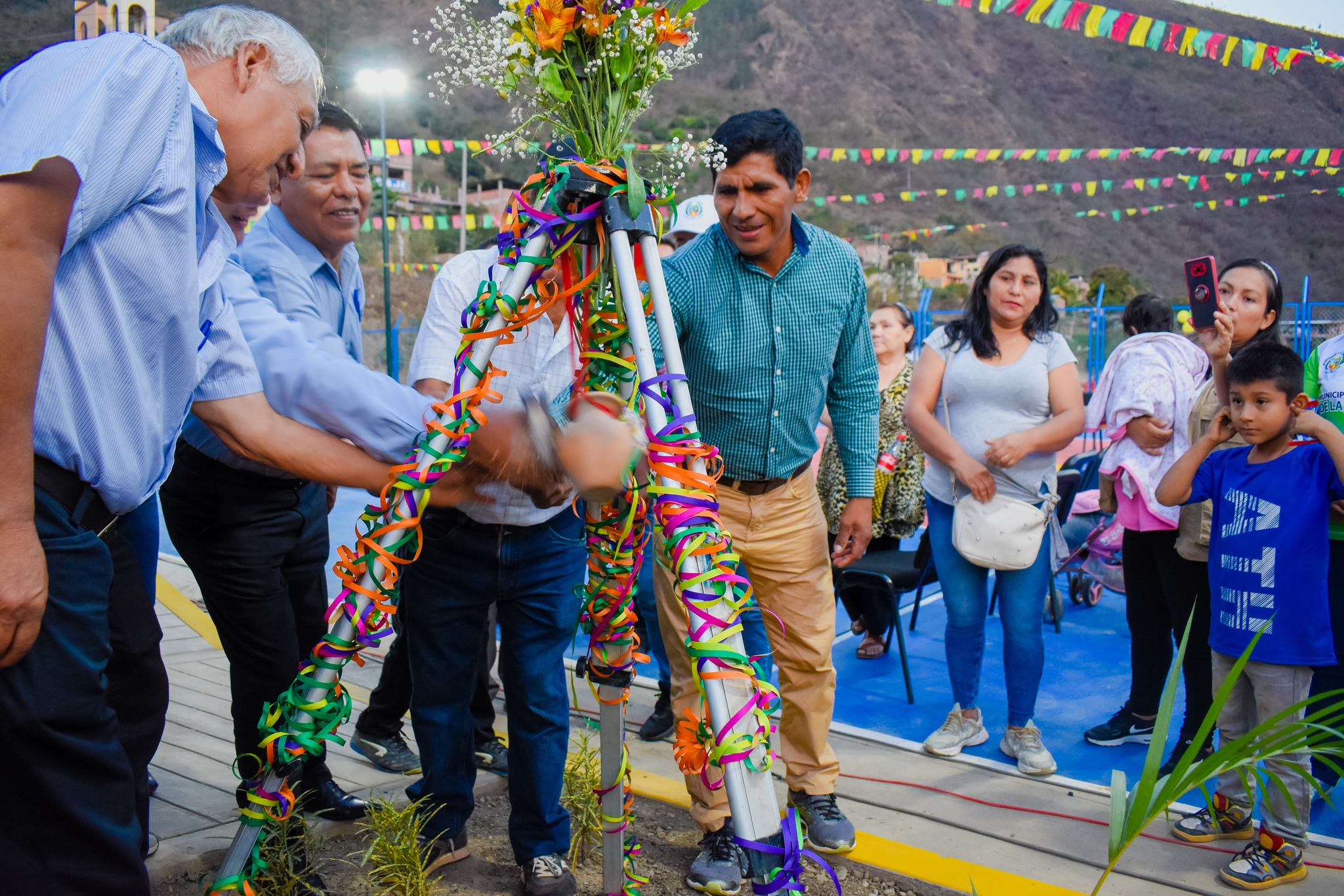 Pavayoc da la bienvenida a su nuevo espacio público de recreación y esparcimiento