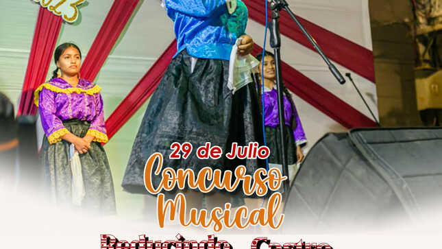 flyer Concurso Musical