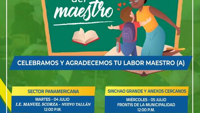 Celebremos el Dia del Maestro