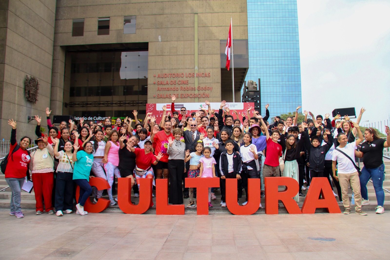 Se realizó “Activando Cultura” para todas las familias de San Borja