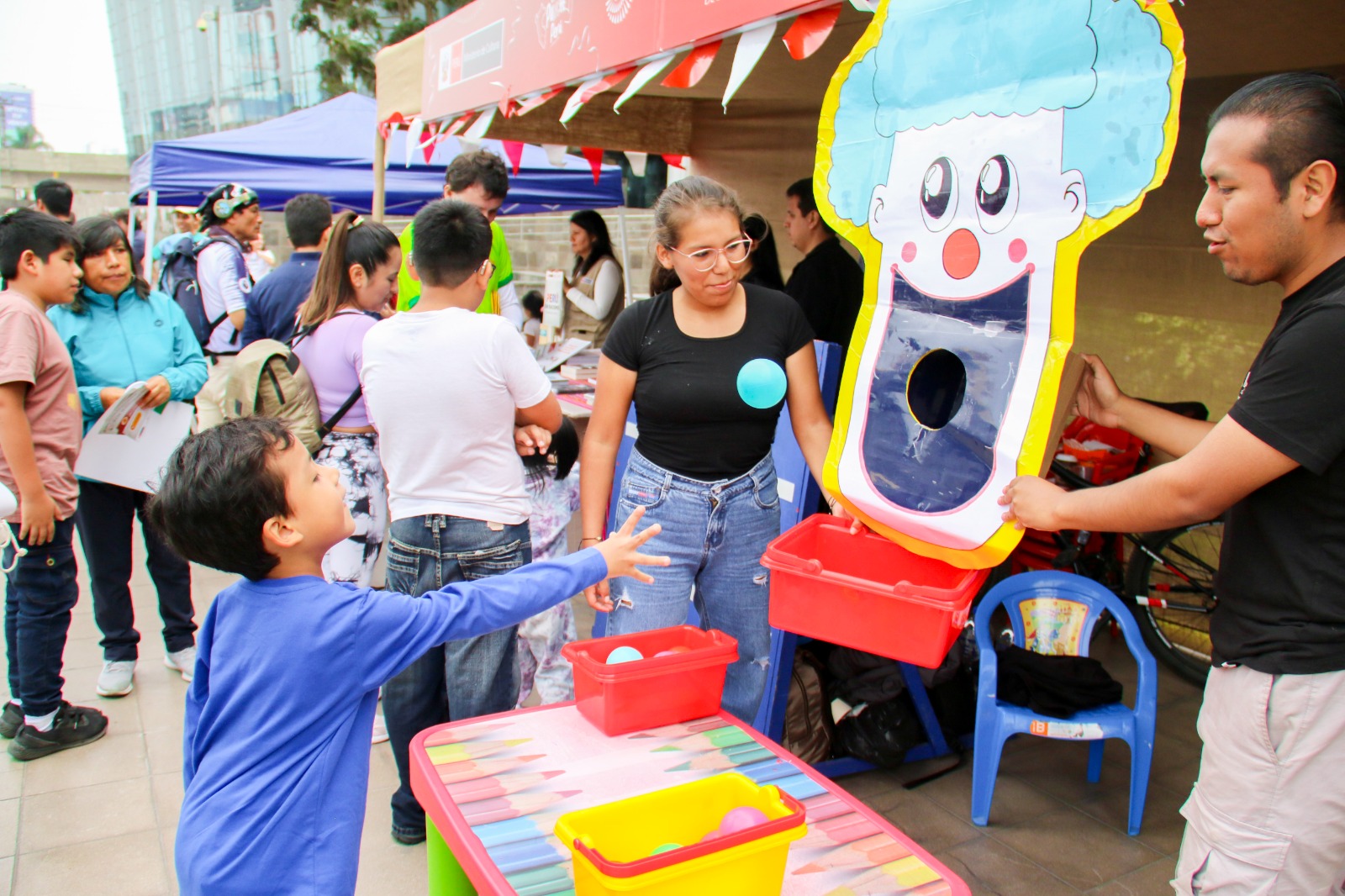 Se realizó “Activando Cultura” para todas las familias de San Borja