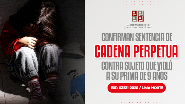 CONFIRMAN CADENA PERPETUA 