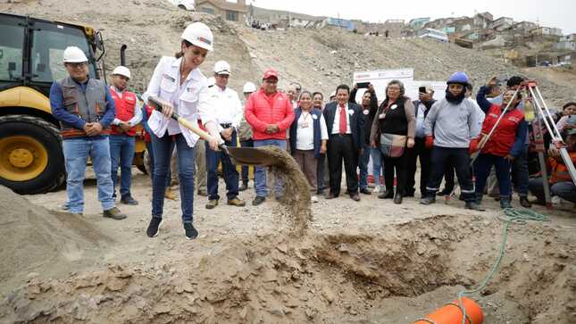 Ministerio de Vivienda inicia obras de ampliación para dotar de agua a 23 zonas de Puente de Piedra