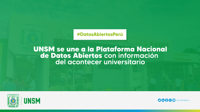 BANNER WEB DE DATOS ABIERTOS UNSM