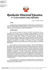 Vista preliminar de documento RDE n.° 139-2023-MINEDU-VMGI-PRONABEC