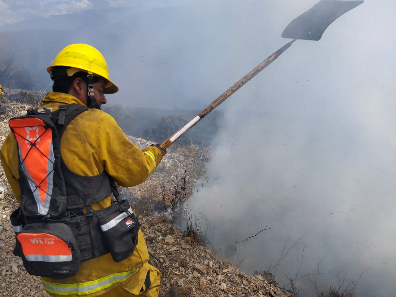 Incendio PN del Manu