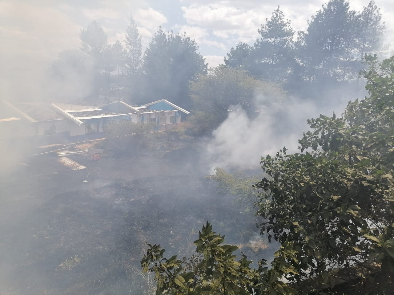 Serenazgo Sofoca Incendio en Instituto Pedagógico