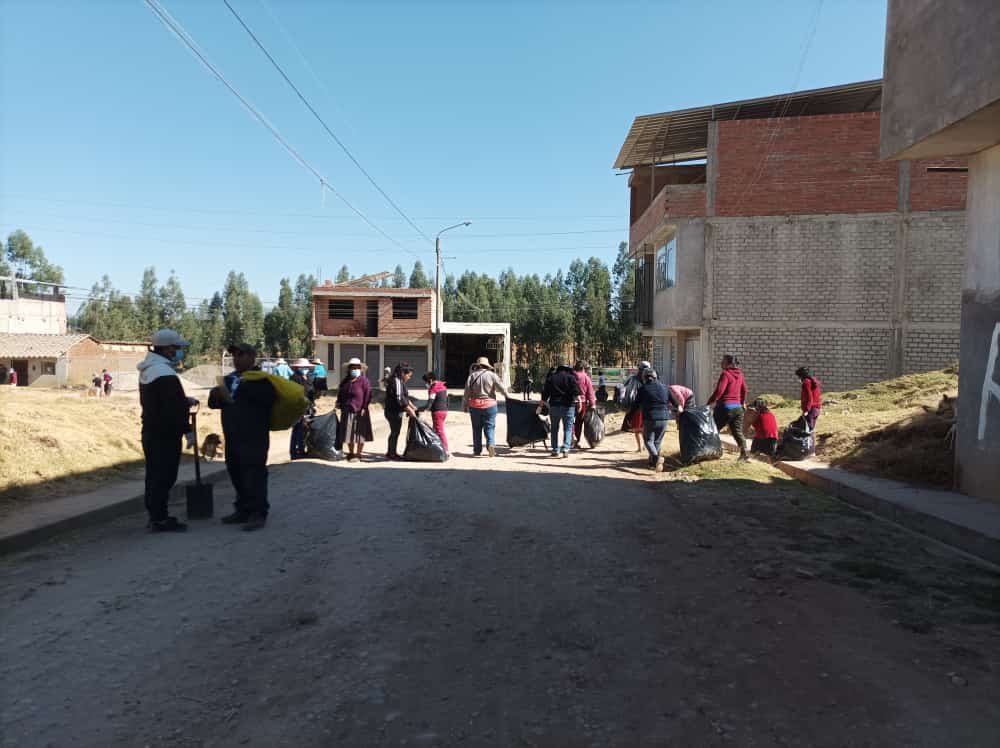 Jornada de Limpieza en Urb. Cristo Rey