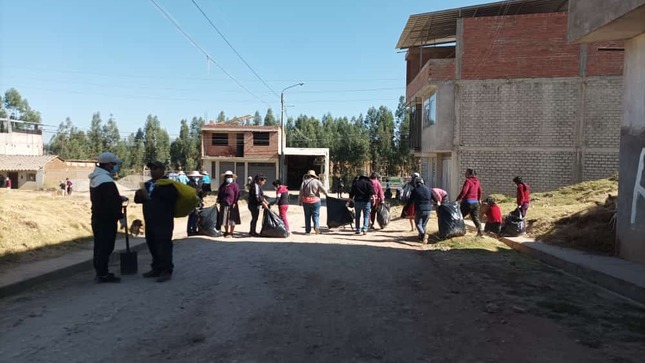 Jornada de Limpieza en Urb. Cristo Rey