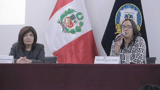 Catedrática Renata Begaglio Lazarte, abogada Magíster en Derechos Humanos, realizó el taller “Proceso judicial de apoyos y salvaguardias-designación judicial y reconocimiento” en la Corte superior del Callao por el Dia del Juez