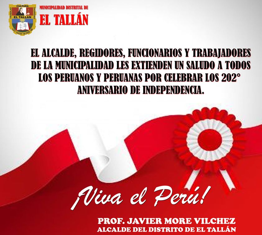Felices Fiestas Patrias
