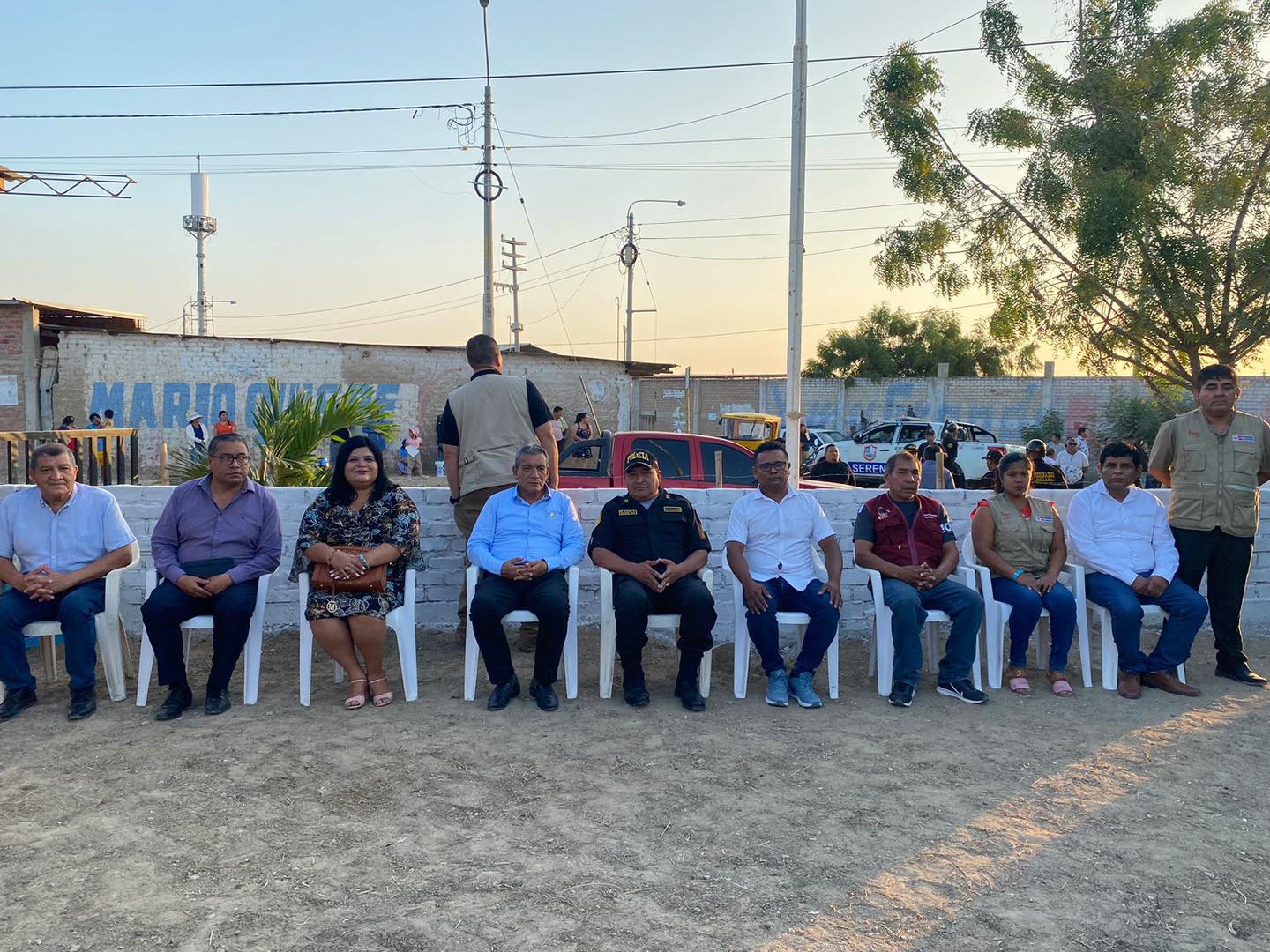 Alcalde Reapertura Puesto De Auxilio Rápido Municipal En Urb. Popular "Los Olivos"