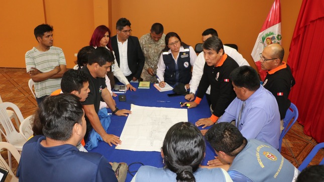 REUNIÓN DE COORDINACIÓN PARA LA EJECUCIÓN DEL SEGUNDO SIMULACRO NACIONAL MULTIPELIGRO