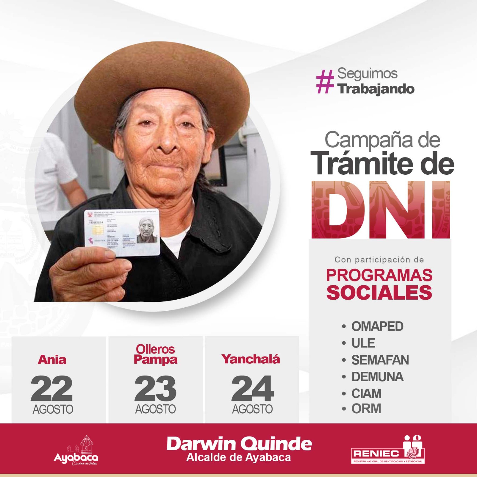 Campaña de Trámite de DNI