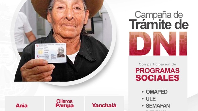 Campaña de Trámite de DNI