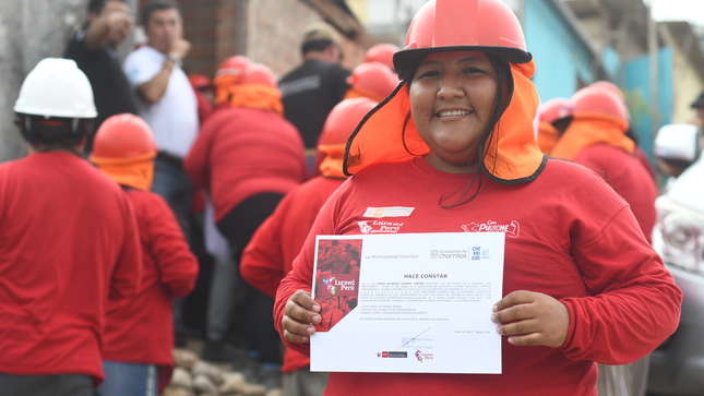 'Lurawi Perú' significa más empleabilidad para los vecinos de Chorrillos