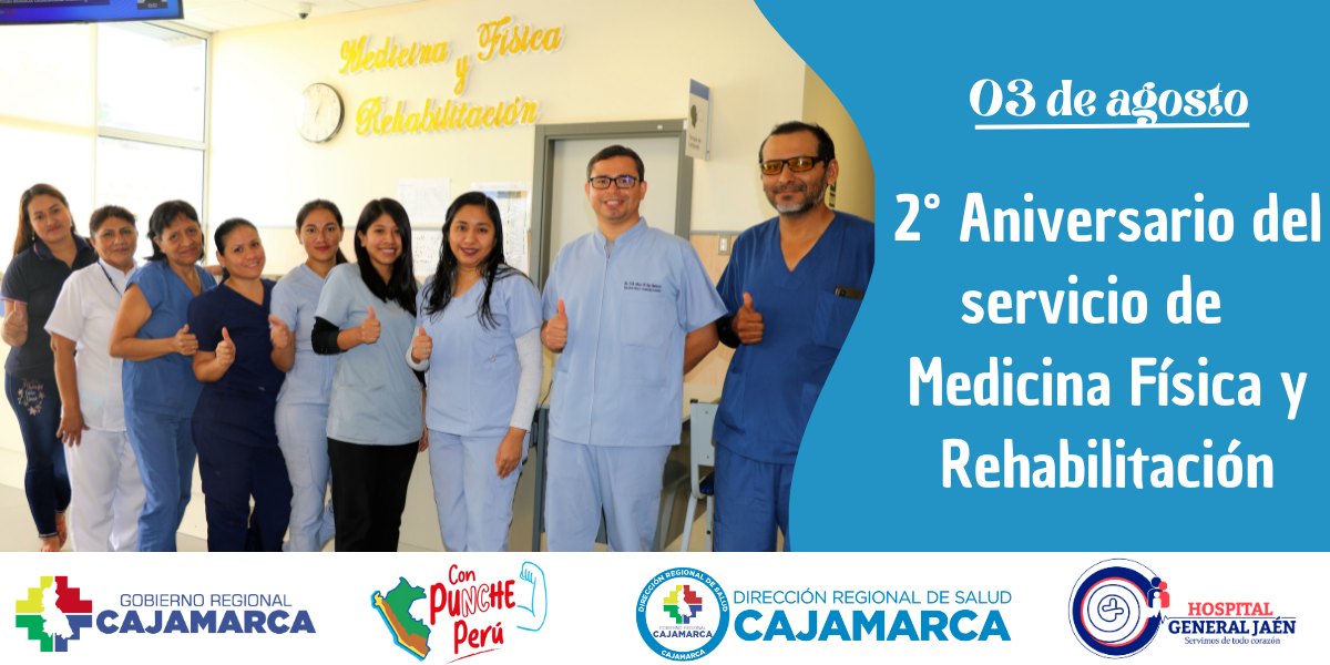 Segundo aniversario de las instalaciones del servicio de Medicina Física y Rehabilitación