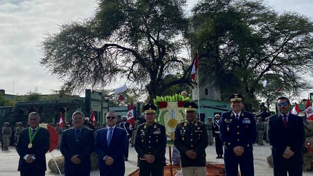 Alcalde Participó En La Ceremonia Por El Aniversario De La Batalla De Junín Y Día Del Arma De Caballería