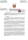 Vista preliminar de documento RM. 256-2023-MINAM