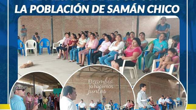 Dialogo con la Población de Samán Chico