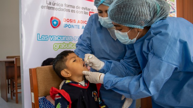 Amplían campaña contra la polio y sarampión 