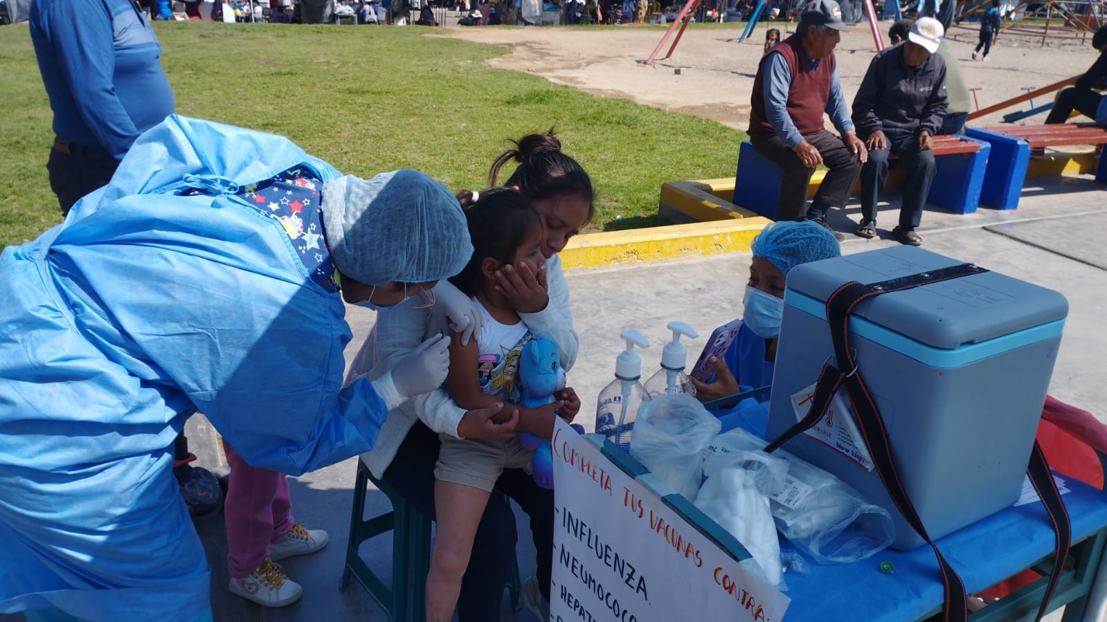 Amplían campaña contra la polio y sarampión