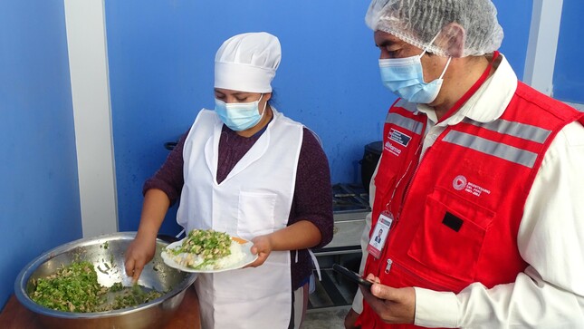 preparación alimentos