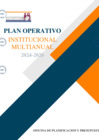 Vista preliminar de documento Plan Operativo Institucional (POI) Multianual 2024 - 2026