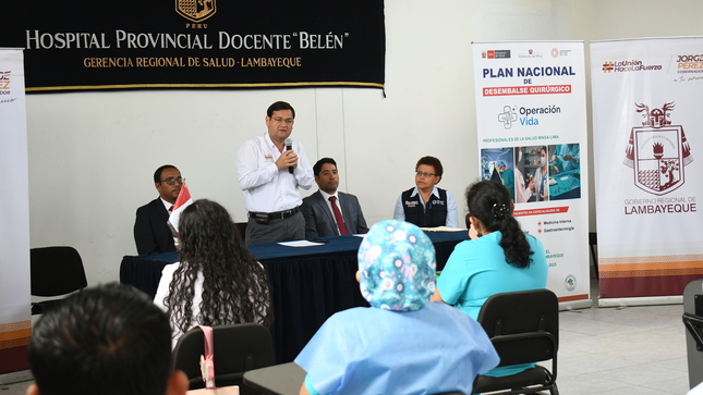 90 pacientes serán operados en el hospital Belén de Lambayeque 