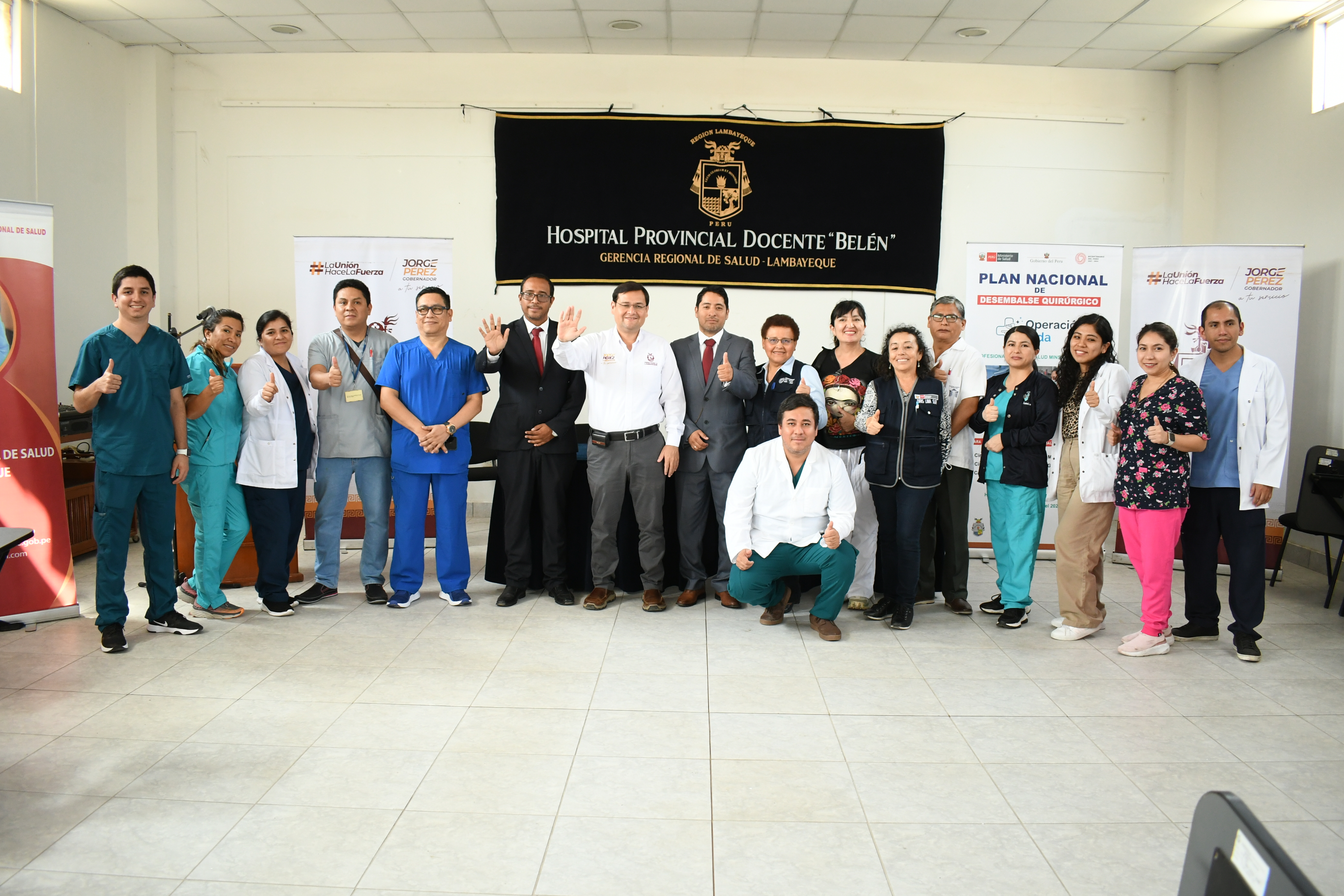 90 pacientes serán operados en el hospital Belén de Lambayeque 
