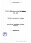 Vista preliminar de documento Reporte de Seguimiento del PDLC - Año 2023