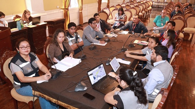 El Cenepred presentó un diagnóstico sobre riesgo de inundaciones y huaicos en la provincia de Trujillo ante el Niño Global.