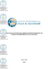 Vista preliminar de documento Plan anual de trabajo del comité de soporte nutricional