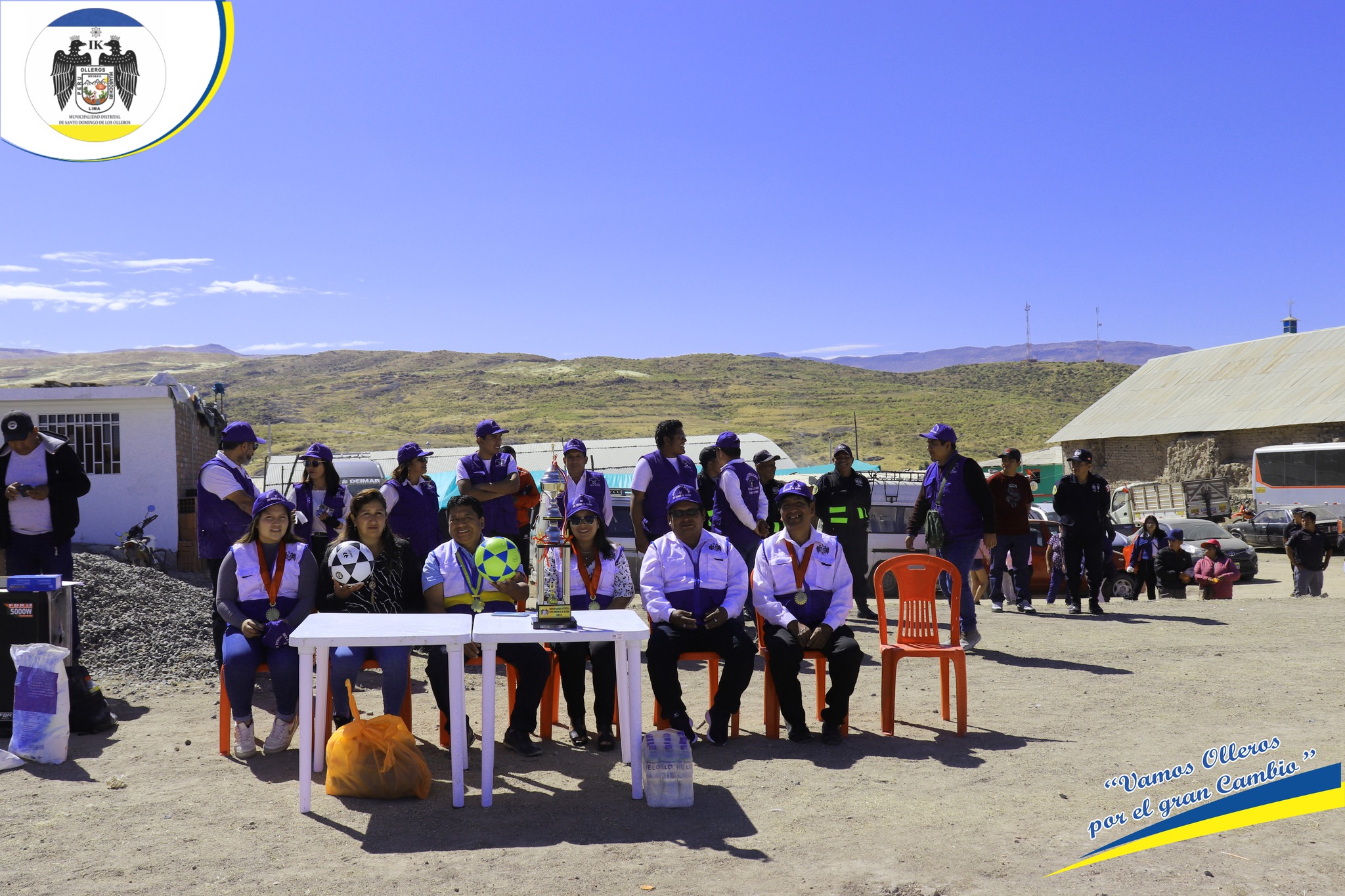 Alcalde Jorge Obispo Huapaya Celebró los 202 Aniversario del Distrito 