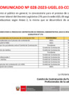 Vista preliminar de documento 27. 08-08-23 COMUNICADO Nº 028-2023-UGEL.03-CCPA