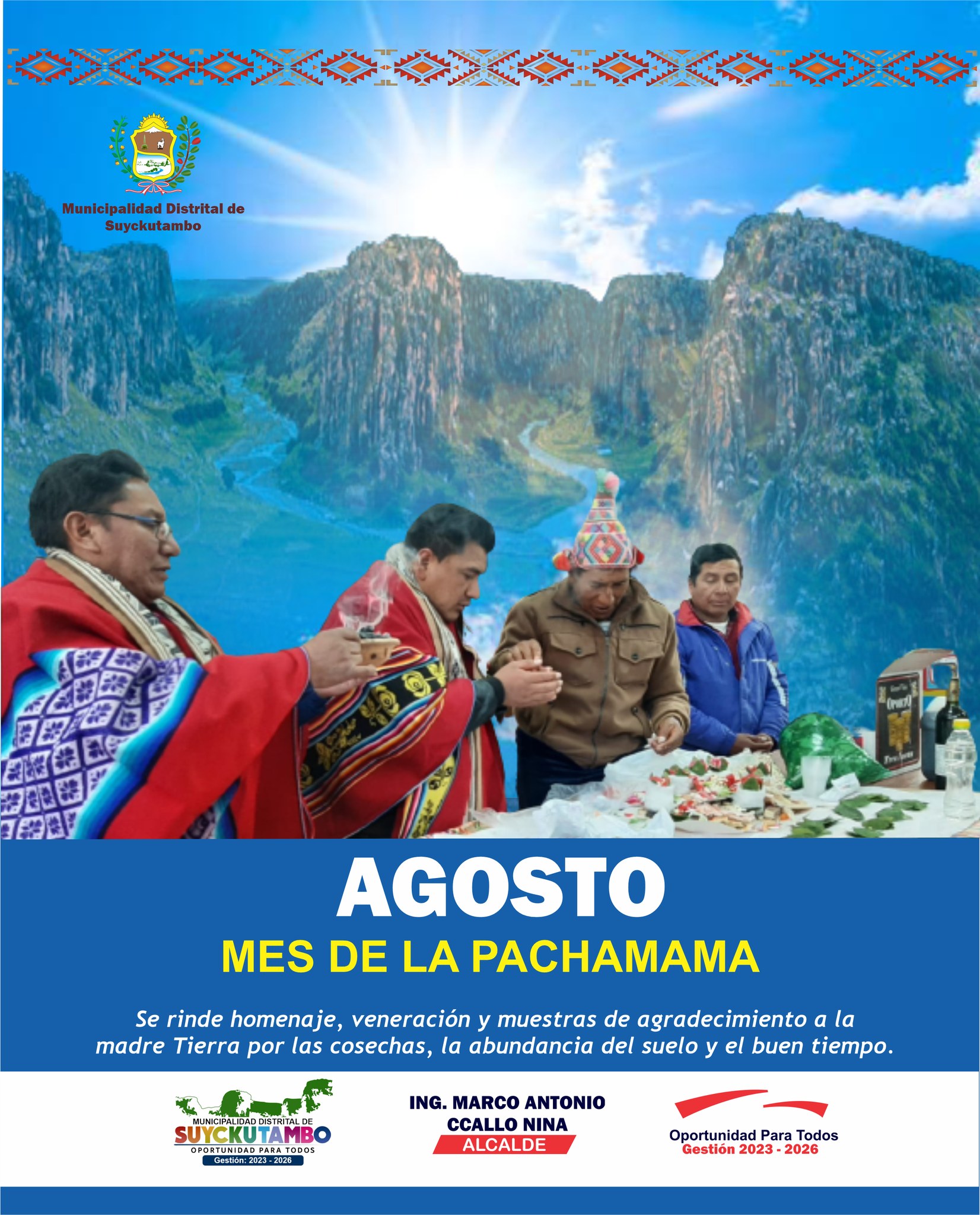 Agosto - Mes de la Pachamama