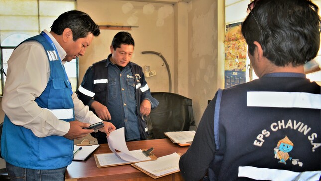 Sunass fiscaliza prestación del servicio de agua