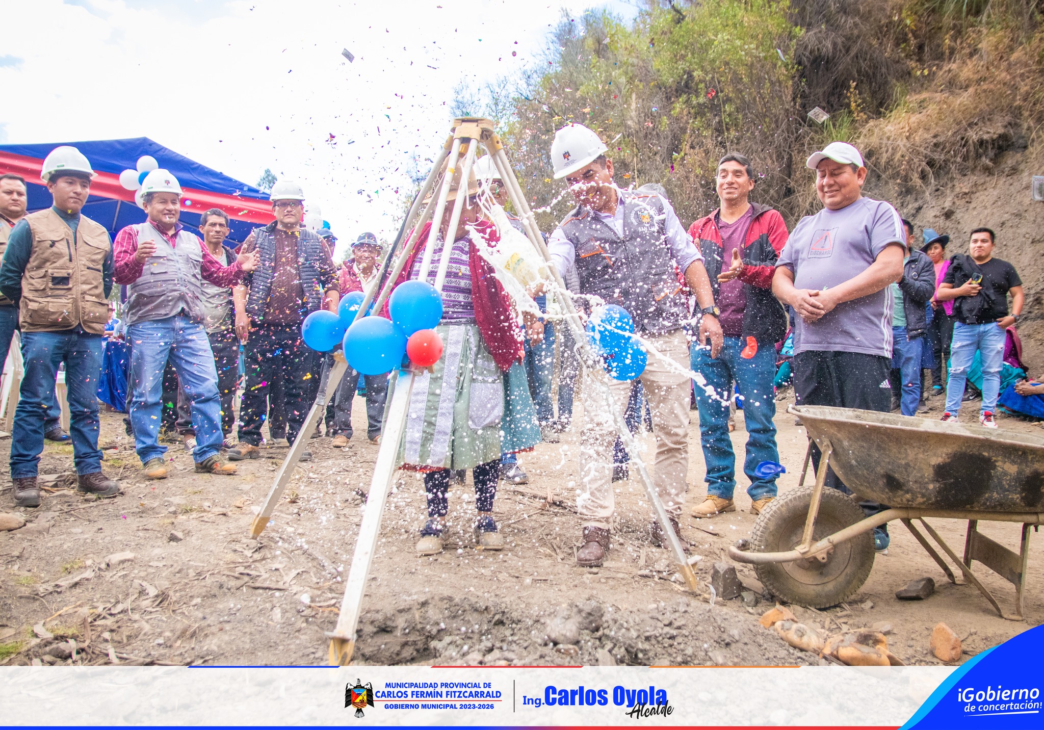 Primera piedra.