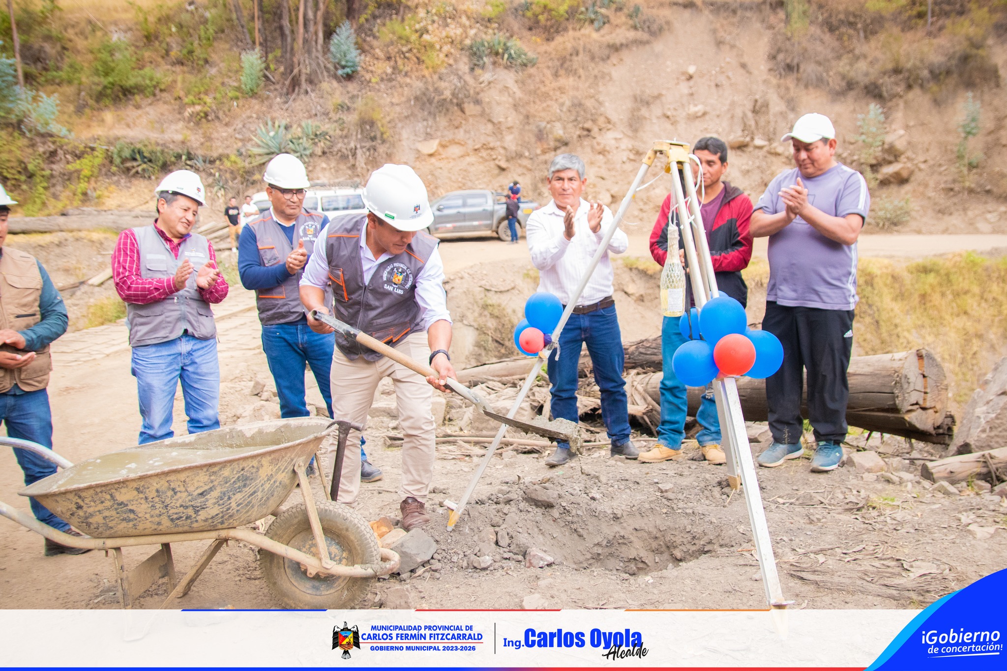 Primera piedra.
