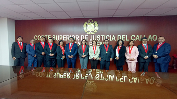 Dos Jueces Superiores se incorporan a la Sala Plena de la Corte Superior de Justicia del Callao