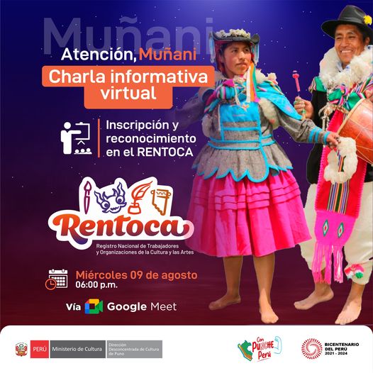 Afiche de convocatoria de reunión