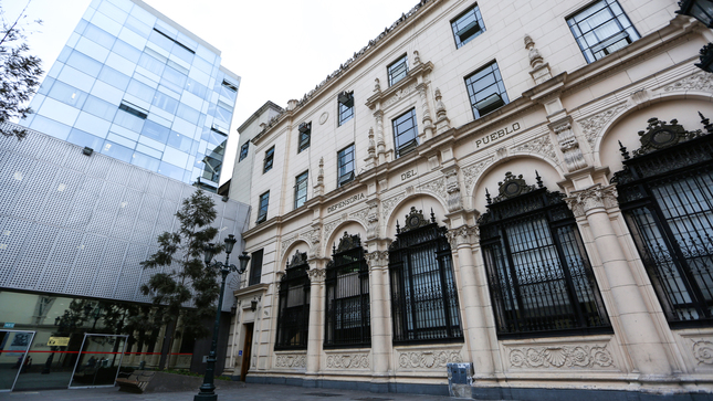 Fachada de la Defensoría del Pueblo