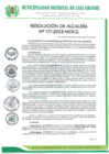 Vista preliminar de documento Resolución de Alcaldía 171-2023